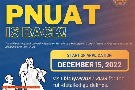 PHILIPPINE NORMAL U NOW ACCEPTING .